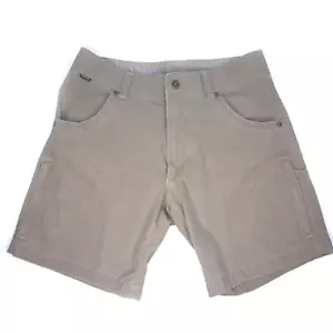 Kuhl Vintage Patina Dye Hiking Shorts Men’s Size 30 Khaki Green Pockets Outdoor - Picture 1 of 8