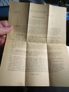 1944 PACIFIC ISLAND HAPPY AREA HQ OF THE COMMANDER LETTER I.C. SNAKES - BBA-33E - Picture 1 of 4