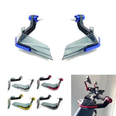 Universal Motorcycle Handlebar Hand Guard Handguard Windshield Protection Shield Foto 1 de 4