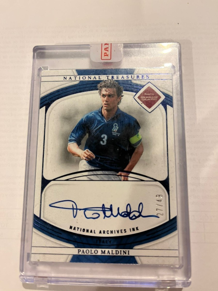 Panini Paolo Maldini Soccer Sports Trading Cards & Accessories for 