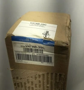 NUEVO JOHNSON CONTROLES V47AB-35C VÁLVULA DE AGUA 1/2" RANGO 75 A 135 GRADOS F - Imagen 1 de 12