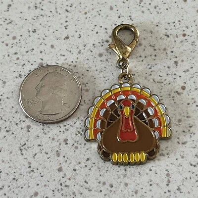 Petco Pet Supplies Thanksgiving Turkey Dog Tag Charm #47356 - Image 1 of 2