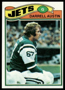 1977 Topps #357 Darrell Austin RC New York Jets - Picture 1 of 2