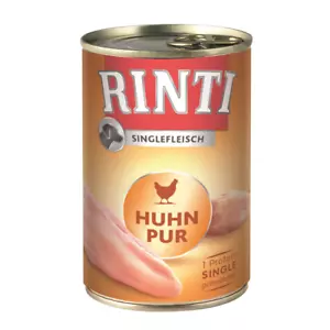 Rinti Dose Singlefleisch Huhn Pur 24 x 400g (9,36€/kg) - Bild 1 von 1