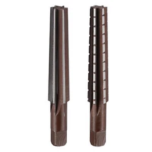 MT2 Morse Taper Reamer Coarse and Finish Set H8 Alloy Tool Steel 6 Flutes 2pcs - Picture 1 of 7