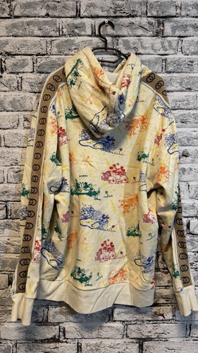 Gucci x Disney Uomo L Maglione Felpa con Cappuccio Topolino Punto