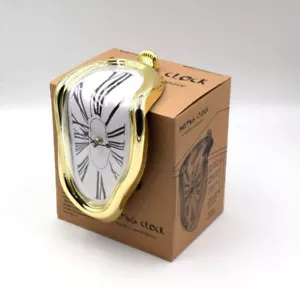 New Salvador Dali Melting Desk Shelf Clock Vintage Retro Art Novelty Home Decor - Picture 1 of 33