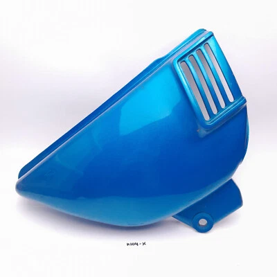 Cubierta lateral derecha azul nuevo Japón original Suzuki GT185 puede adaptarse a GT100 GT125 Foto 1 de 4
