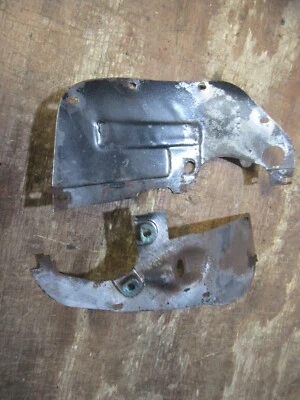 1962 Ford Galaxie 500 firewall steering column cover trim panel pieces - Image 1 of 2