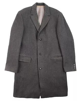 Hugo Boss Sterling Classic Long Wool Coat Size L-XL - Image 1 of 4