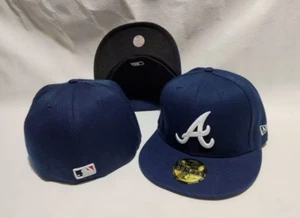 New Atlanta Braves Baseball Era Hat 59FIFTY Fitted Hats -5950-73 - Picture 1 of 20