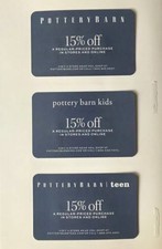 Pottery Barn Kids Us Nationwide Home Garden Coupons For Sale Ebay