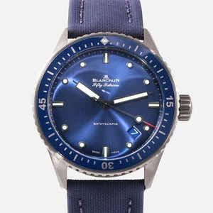 Blancpain Fifty Fathoms Bathyscaphe 43mm Ceramic 5000-0240-O52A - Picture 1 of 7
