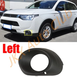 Cubierta antiniebla parachoques delantero izquierdo negro para Mitsubishi Outlander 2013-2015 - Imagen 1 de 6