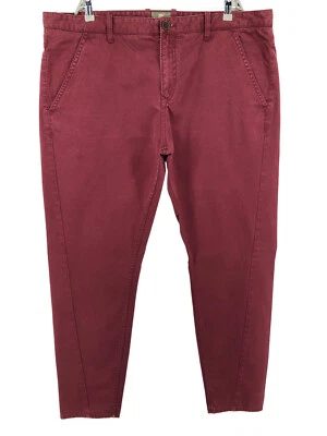 TIMBERLAND Hombre Delgado Pantalones Chinos Talla W42 L34 - Imagen 1 de 4