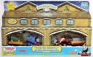 Thomas Surprise at the Steamworks Take-n-Play Christmas New in Box Free Shipping - Picture 1 of 1