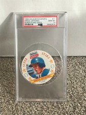 1989 Holsum / Schafer's Super Star Discs #11 - GREGG JEFFERIES - PSA 10 Gem Mint