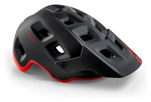 MET Terranova Negro Rojo/Mate Brillante T. S 52-56 cm - Imagen 1 de 1