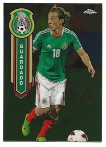 Andres Guardado 2014 Topps Chrome MLS Mexican National Team #MEXN-AG