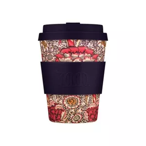 Reusable Sustainable Ecoffee Cup William Morris Wandle 12oz - Made of PLA - Picture 1 of 6