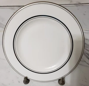 Kate Spade Library Lane Platinum Salad Plate.  NEW. - Picture 1 of 3