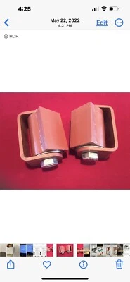 (2x) Heavy Duty Hinge - Flat Mount Gate Hinge - 3000lb capacity - Weldon- Primed - Image 1 of 4