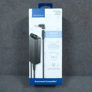 Insignia- Universal 65W Laptop Charger - Black (261534) - Picture 1 of 6