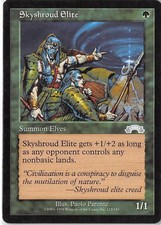Skyshroud Elite *PLAYSET* Magic MtG x4 Exodus SP
