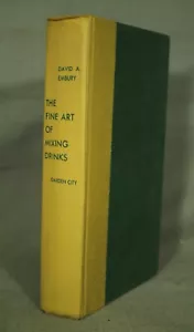 The Fine Art of Mixing Drinks bartending rare vintage old book 1952 edition - Picture 1 of 8