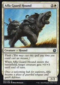FOIL Affa Guard Hound Conspiracy Take The Crown MAgic The Gathering MTG white - Picture 1 of 1