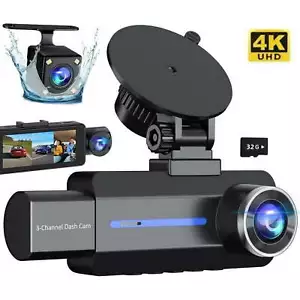ALDF 3 Kanal Dashcam vorne hinten innen 4K/2.5K+1440P - Bild 1 von 5