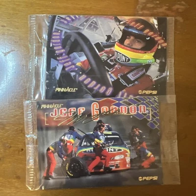 Jeff Gordon 1997 Pinnacle Racing Pepsi Promo Card #2 & #3 of 3 Pepsi- Opened* - Image 1 of 3