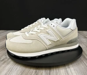 New Balance 574 Core Classic Schuhe Sneaker WL574EVW weiß grau Damen 9 B, neu - Bild 1 von 13