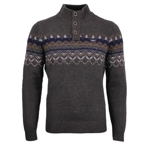 New Zealand Auckland NZA Herren Strickpullover Iker braun 25KN487 1198 - Bild 1 von 5