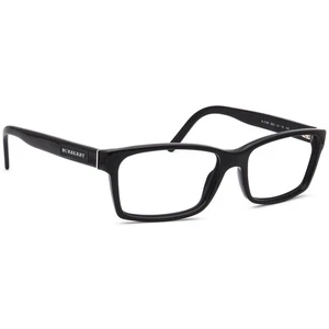 Burberry Eyeglasses B 2108 3001 Black Square Frame Italy 54[]16 140 - Picture 1 of 6