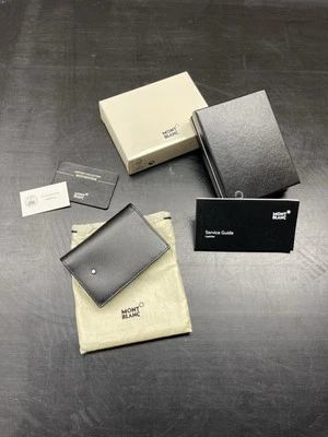 Montblanc MEISTERSTÜCK Business Card Holder with Gusset Black Foto 1 de 4