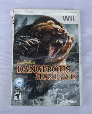 Cabela's Dangerous Hunts 2013 (Nintendo Wii, 2013) ¡Completo probado y funcionando! Foto 1 de 4