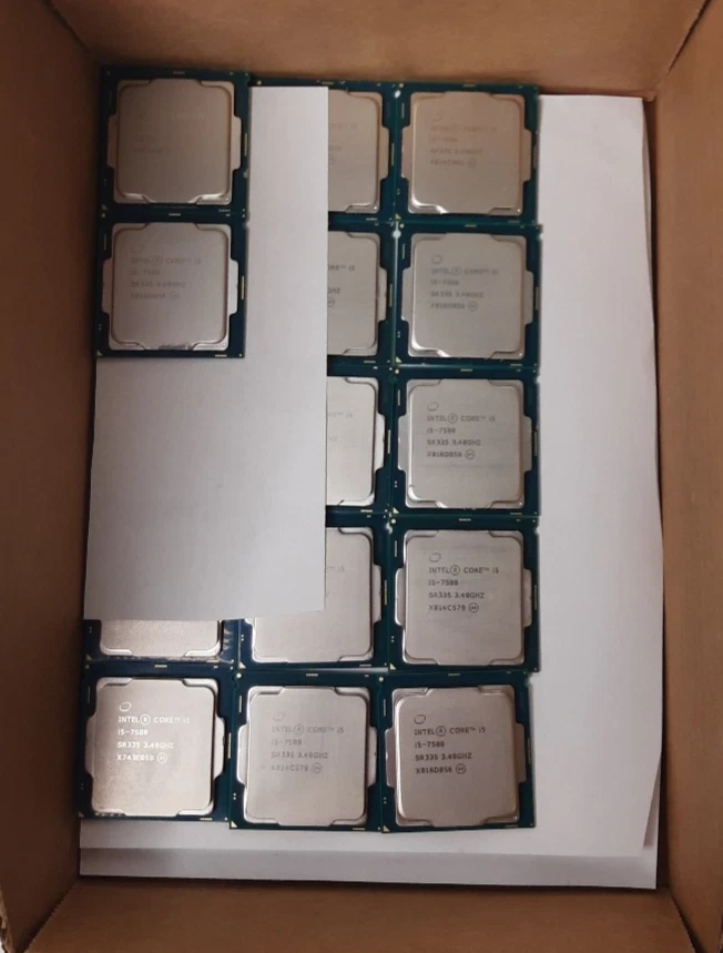 47 Lot Intel Core i5-7500 3.40GHz Quad Core Desktop Processor 6MB LGA1151 SR335 - Image 1 of 2