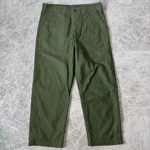 orSlow Fatigue Pants Military Khaki Size 3(L) From Japan - Picture 1 of 9