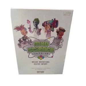 Cryptozoic Boardgame Mad Science = New in Sealed Box - Picture 1 of 2