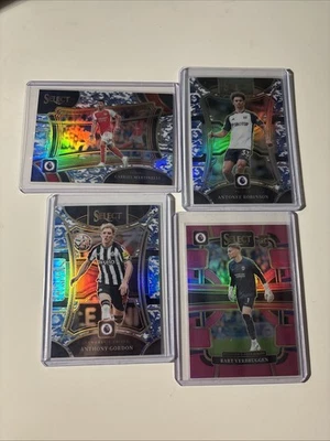 2023-24 Panini Select Premier League Lote 3x Invierno Camuflaje /110 + 1x Rosa Prizm /99 Foto 1 de 4