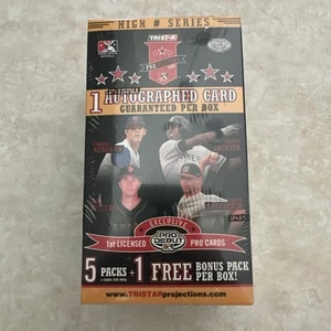 2008 Tristar Projections High # Serie Baseball Blaster Box versiegelt - Bild 1 von 6