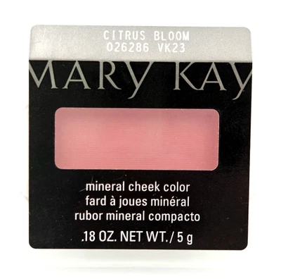 Mary Kay Mineral Citrus Bloom Cheek Color #026286 .18 oz New Box Discontinued - Image 1 of 3
