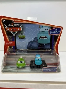 DISNEY PIXAR CARS MOVIE MOMENTS MIKE SULLEY SUPERCHARGED - Picture 1 of 2