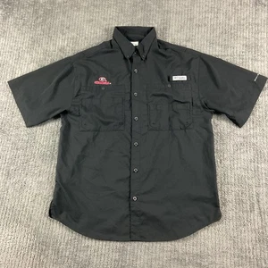 Georgia Bulldogs Hemd Herren Small schwarz Columbia PFG belüftet Knopfleiste Freizeit - Bild 1 von 13