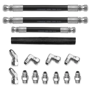 High Pressure Oil Pump HPOP Hoses Lines Kit & Crossover Line Fit for Ford 7.3L P - Imagen 1 de 5