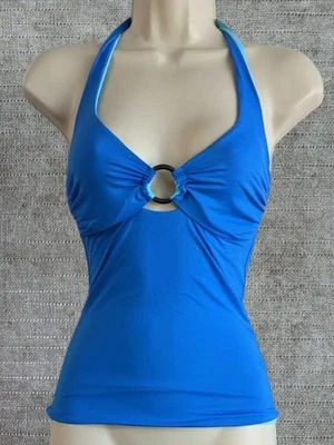 XL (16) Moontide Bikini Camis Tankini Prendas para el torso Cuello Halter B/C Cable Cami Traje de baño Foto 1 de 3