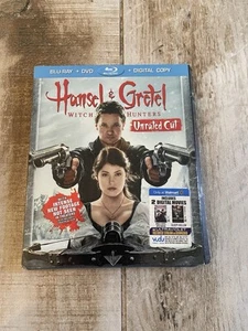 NEW Hansel and Gretel: Witch Hunters (Blu-ray & DVD) Unrated Cut- Sealed- Fr Sh! - Imagen 1 de 4