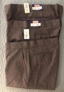 3 New National Patrol Security Heather Gray Uniform Trousers Pants 40” - Picture 1 of 12