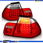 2002 2003 2004 2005 Bmw E46 3 Series Sedan Red Led Replacement Tail Lights Pair